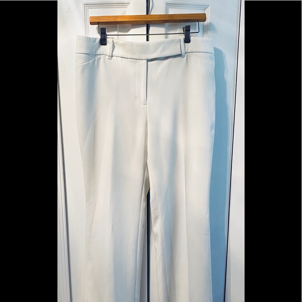 Ivory white  black market White House pants